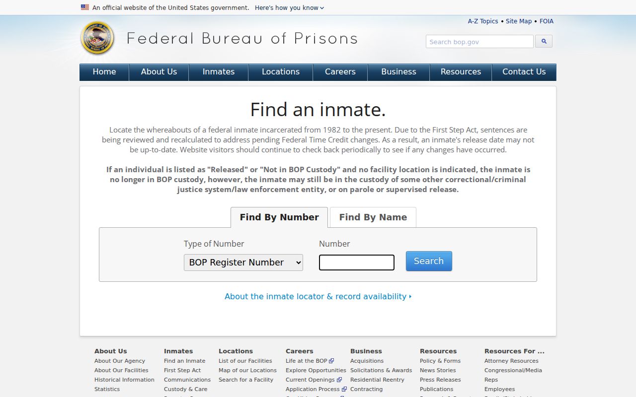 Kleberg County arrest lookup and federal custody distinction